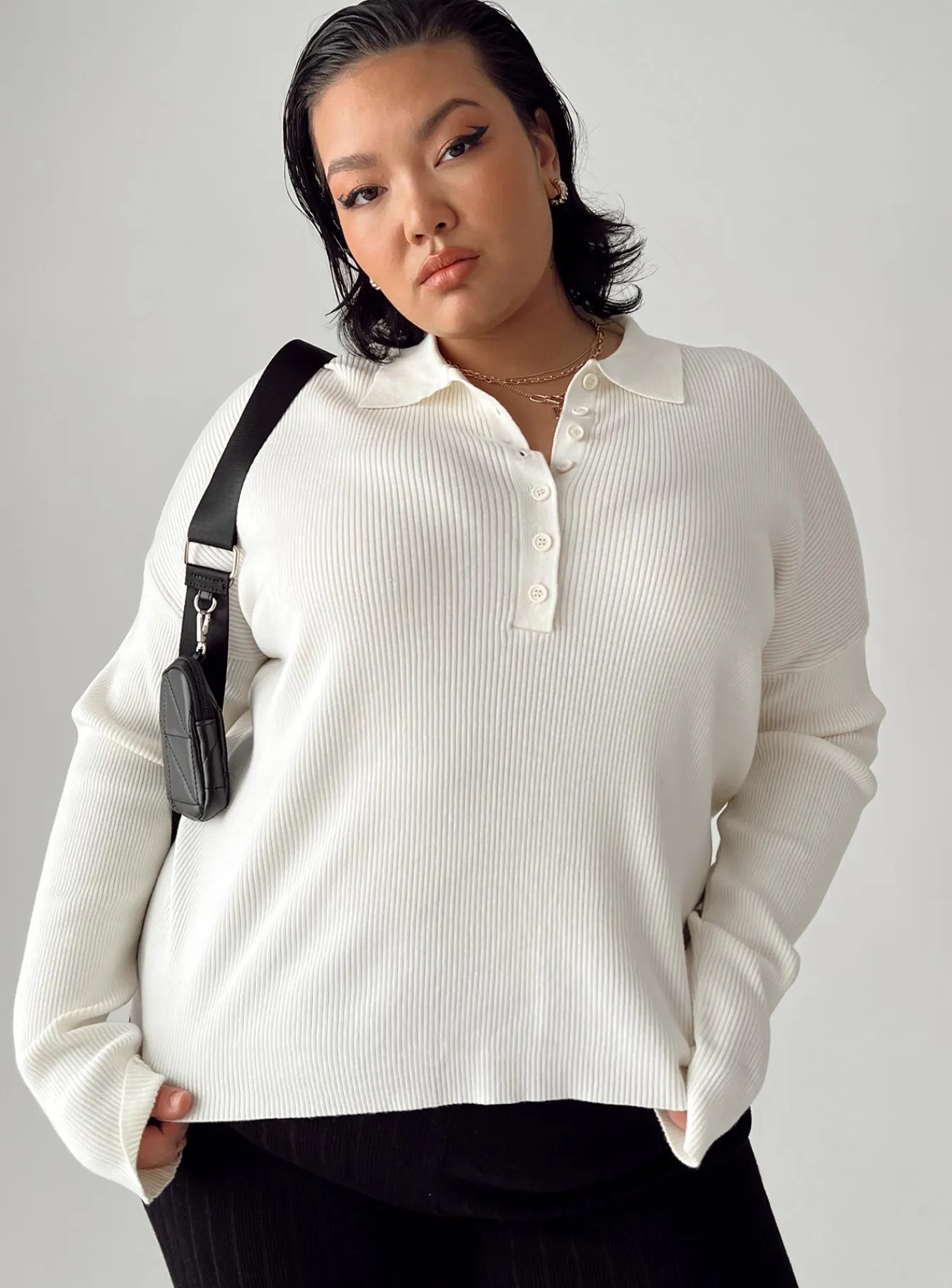 Princess Polly Siobhan Jumpercurve Cream Best