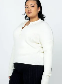 Princess Polly Siobhan Jumpercurve Cream Best