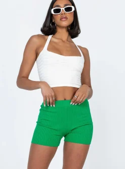 Princess Polly Skylar Bike Shorts  Green Outlet