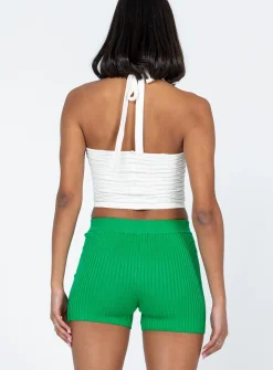 Princess Polly Skylar Bike Shorts  Green Outlet