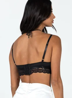 Princess Polly Skylar Bralette Black Best