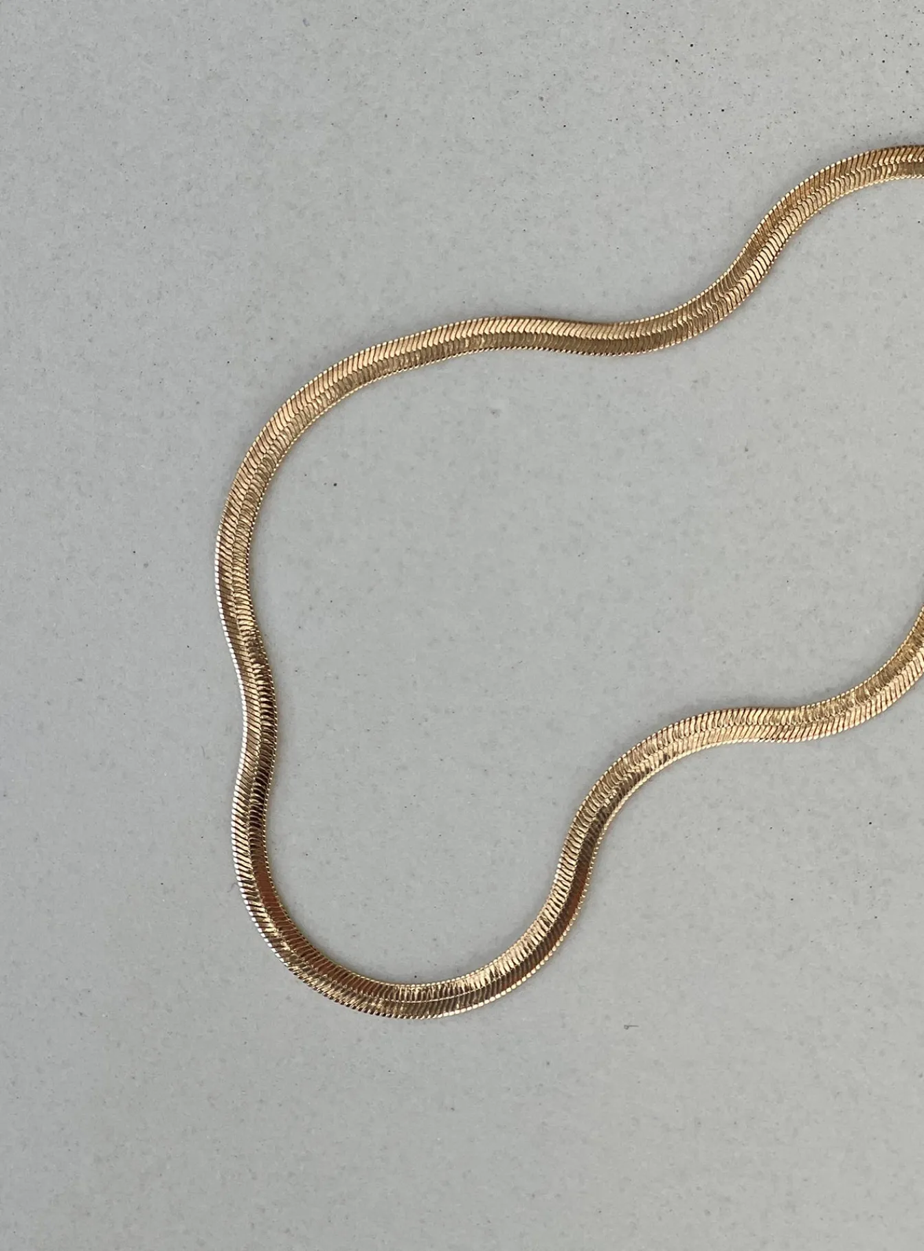 Princess Polly Snake Chain Necklace Gold Discount