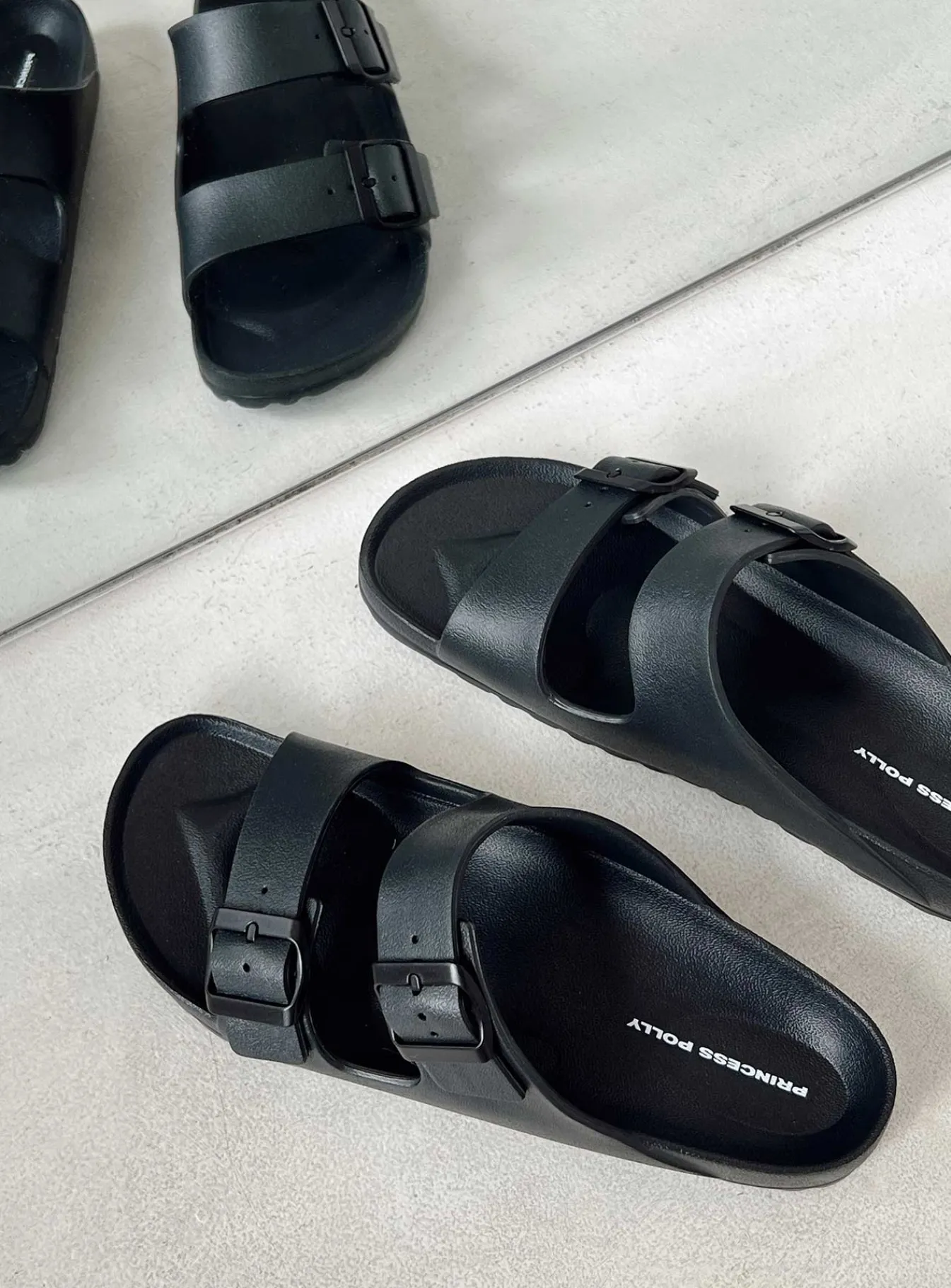 Princess Polly So Cali Flats Black Online