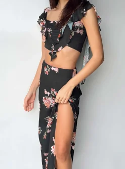 Princess Polly So Romantic Maxi Skirt  Multi Clearance