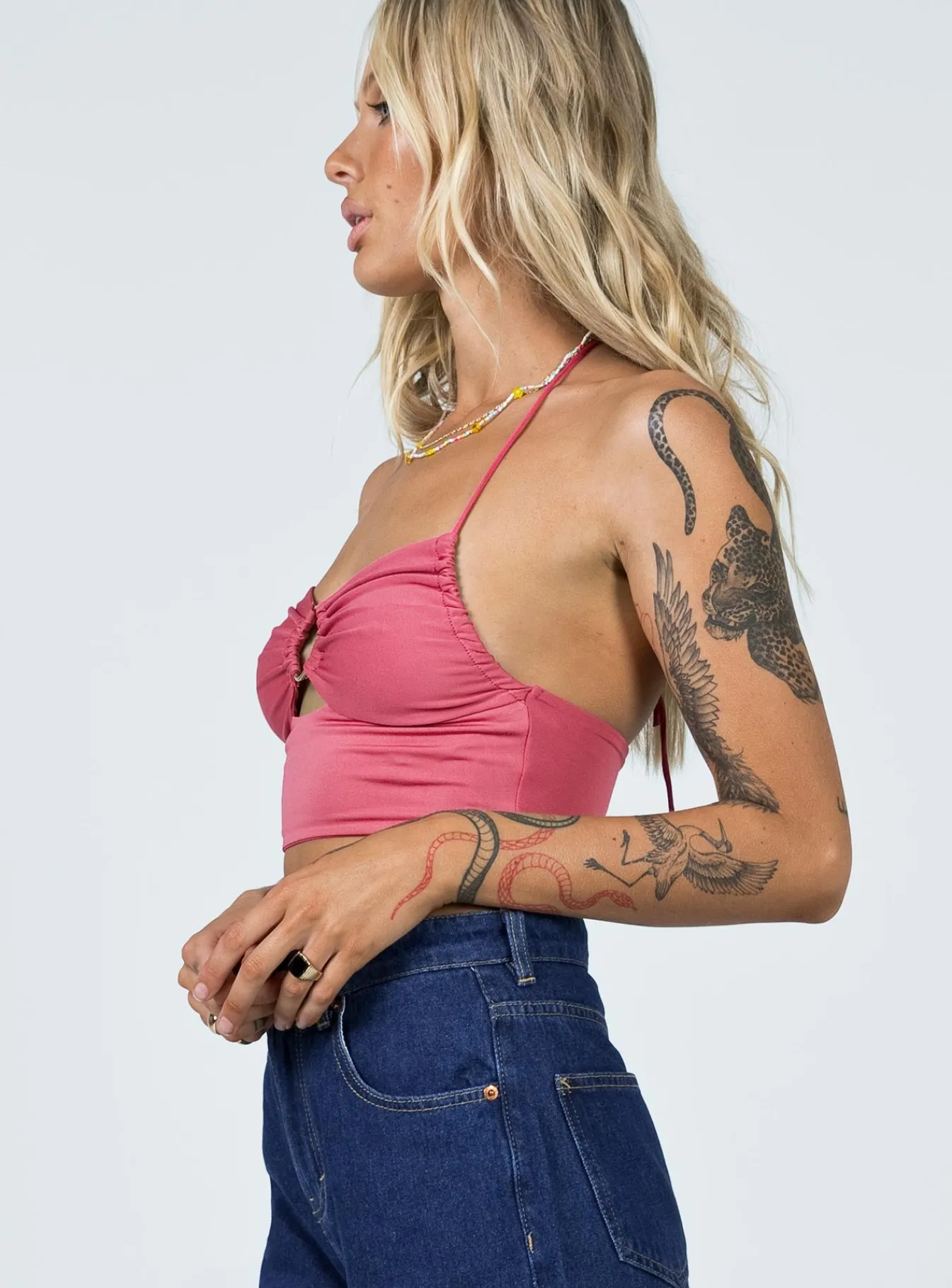 Princess Polly Solange Top Pink Fashion