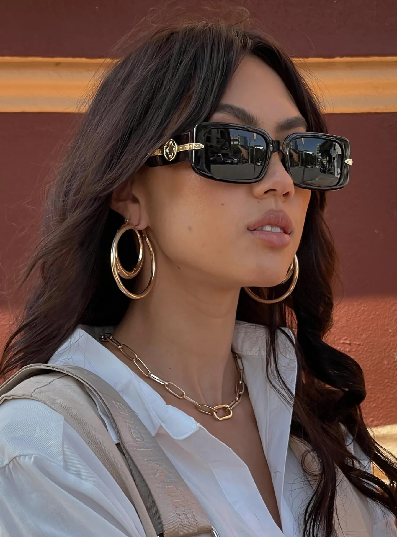 Princess Polly Solano Sunglasses Black Discount
