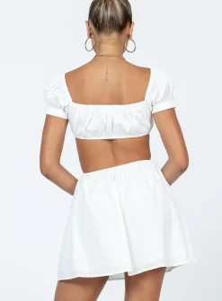 Princess Polly Solice Mini Dress White Best Sale