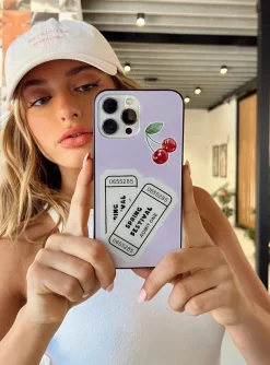Princess Polly Spring Festival Iphone Case  Pink Fashion