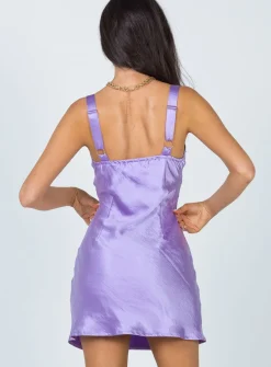Princess Polly Star Shining Mini Dress Purple Cheap