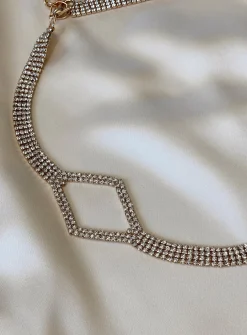 Princess Polly Stark Chain Belt Gold Discount