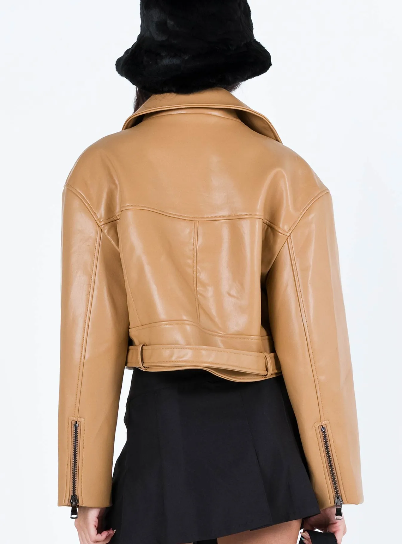 Princess Polly Staten Island Jacket Beige New