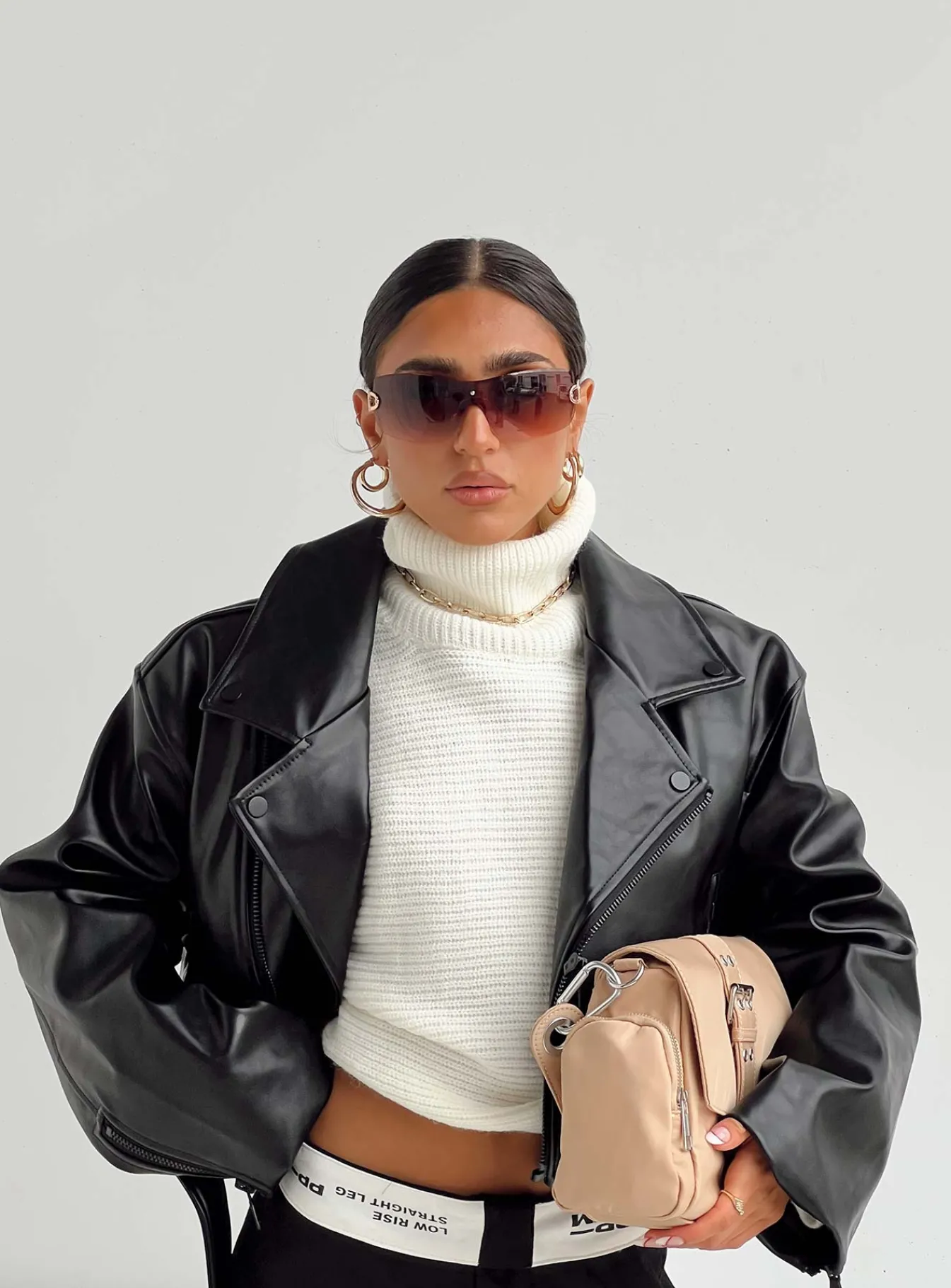 Princess Polly Staten Island Jacket Black Best