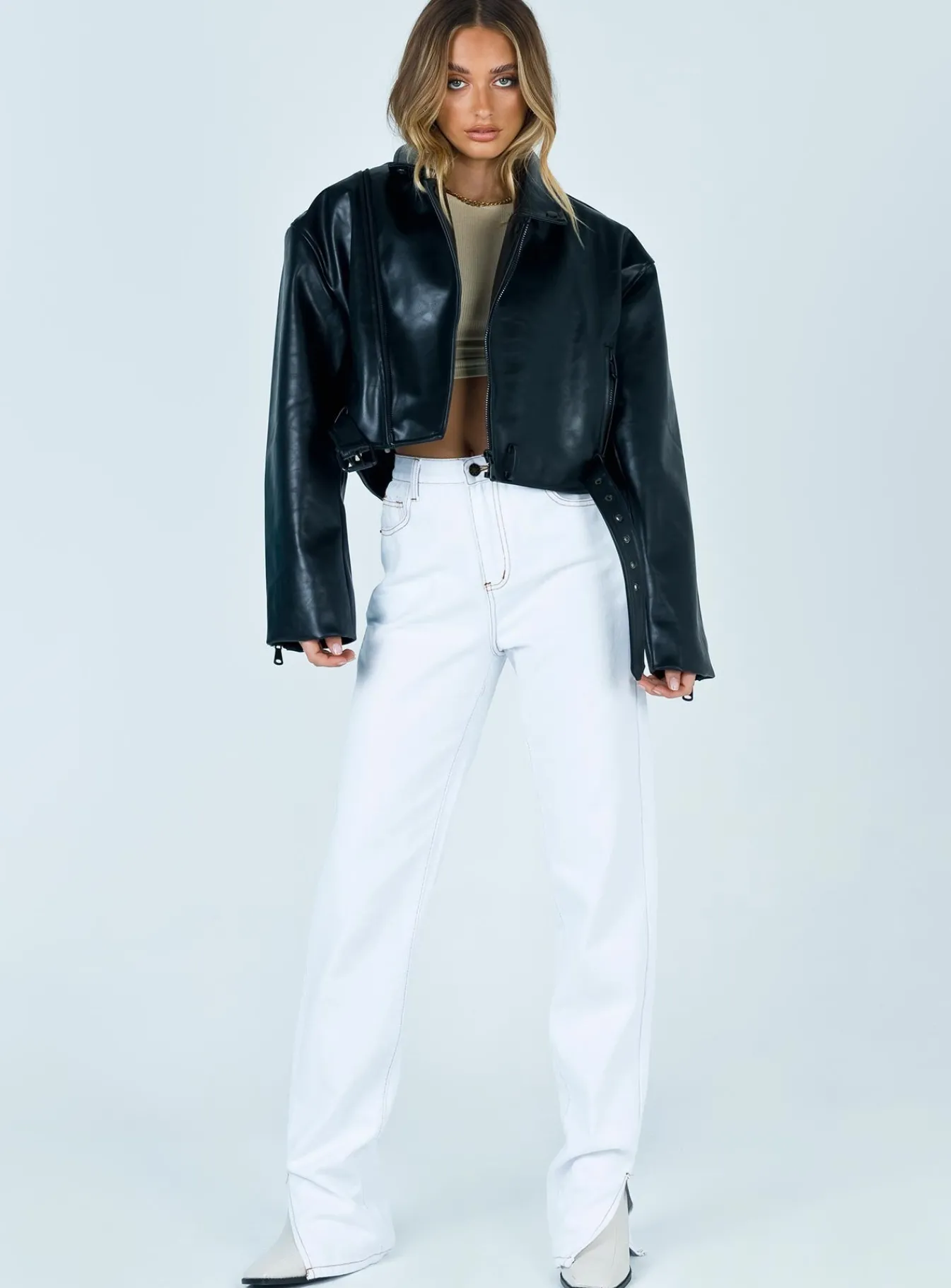 Princess Polly Staten Island Jacket Black Best