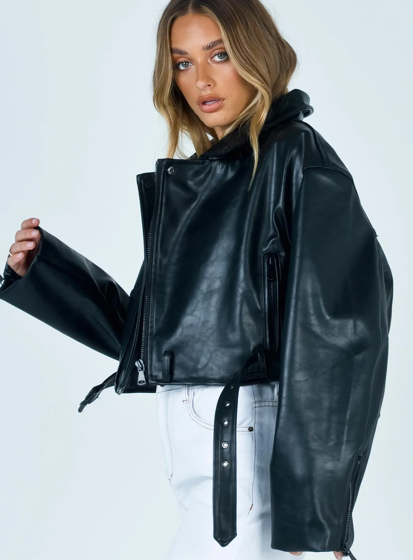 Princess Polly Staten Island Jacket Black Best