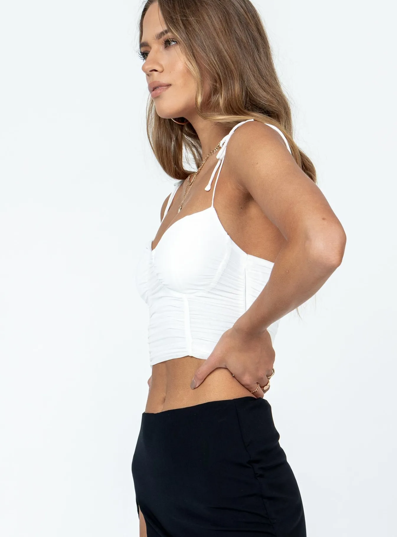 Princess Polly Stephano Top White Cheap