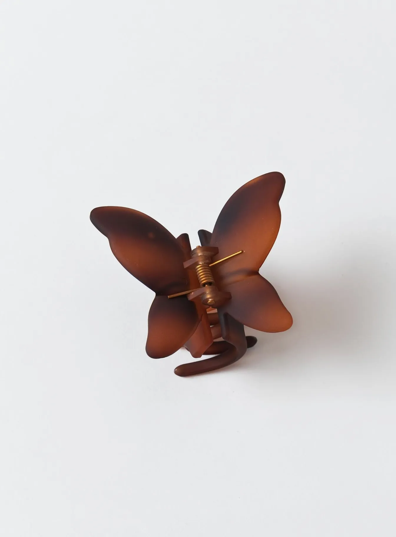 Princess Polly Stephy Hair Clip Brown Hot