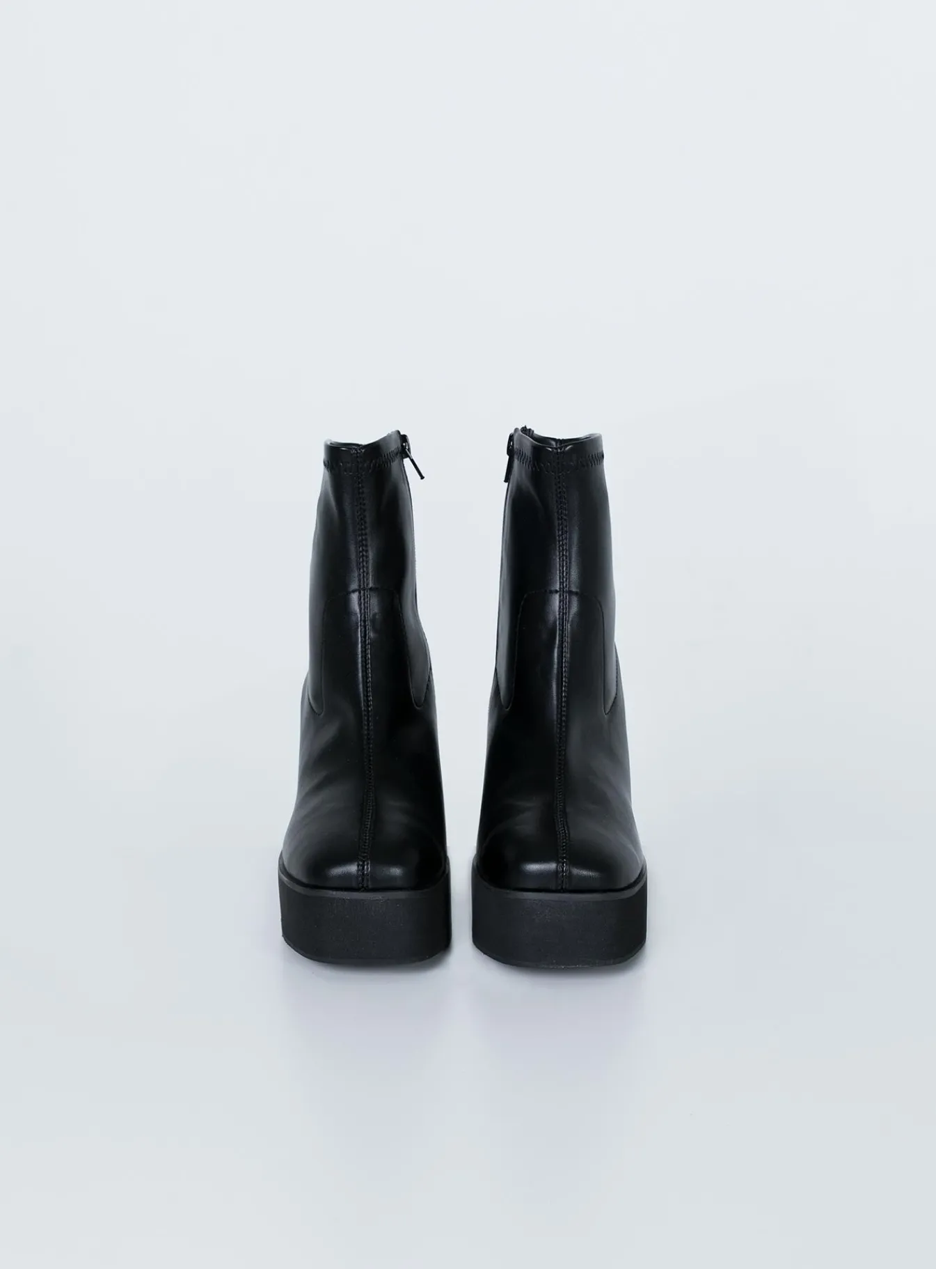 Princess Polly Stillwater Platform Boots Black Shop