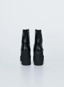 Princess Polly Stillwater Platform Boots Black Shop