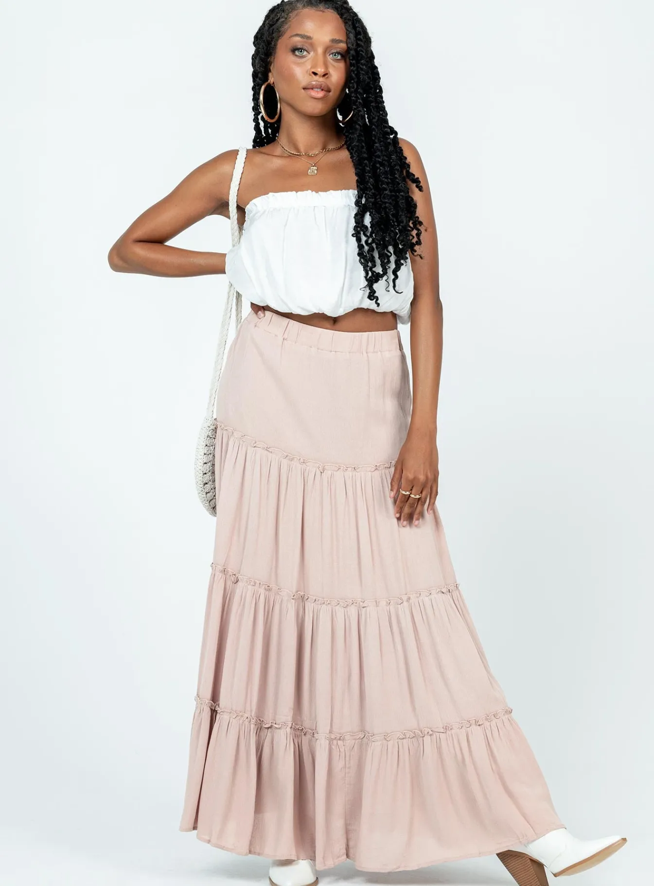 Princess Polly Stockard Strapless Top White Store