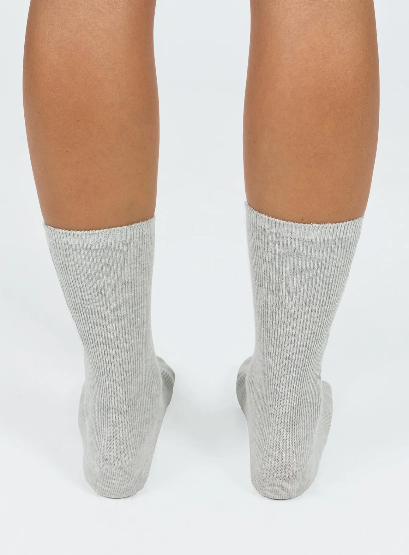 Princess Polly Strand Socks Grey Fashion