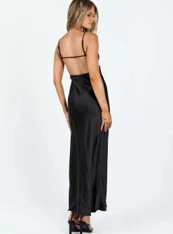 Princess Polly Stravo Maxi Dress Black Hot