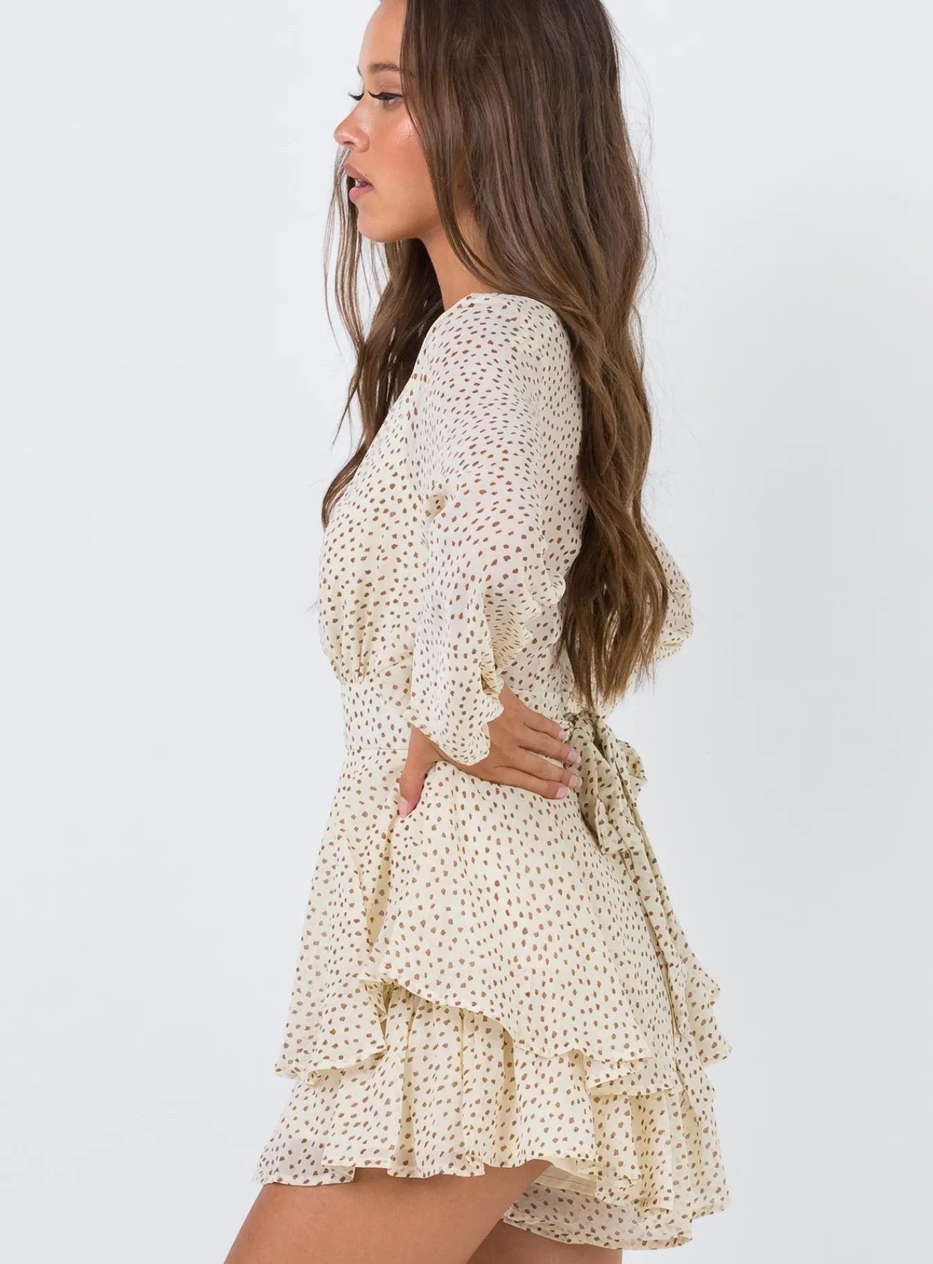 Princess Polly String Of Love Romper Beige Store