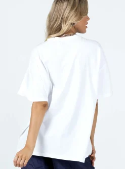 Princess Polly Stunt Racer Tee Ivory Outlet