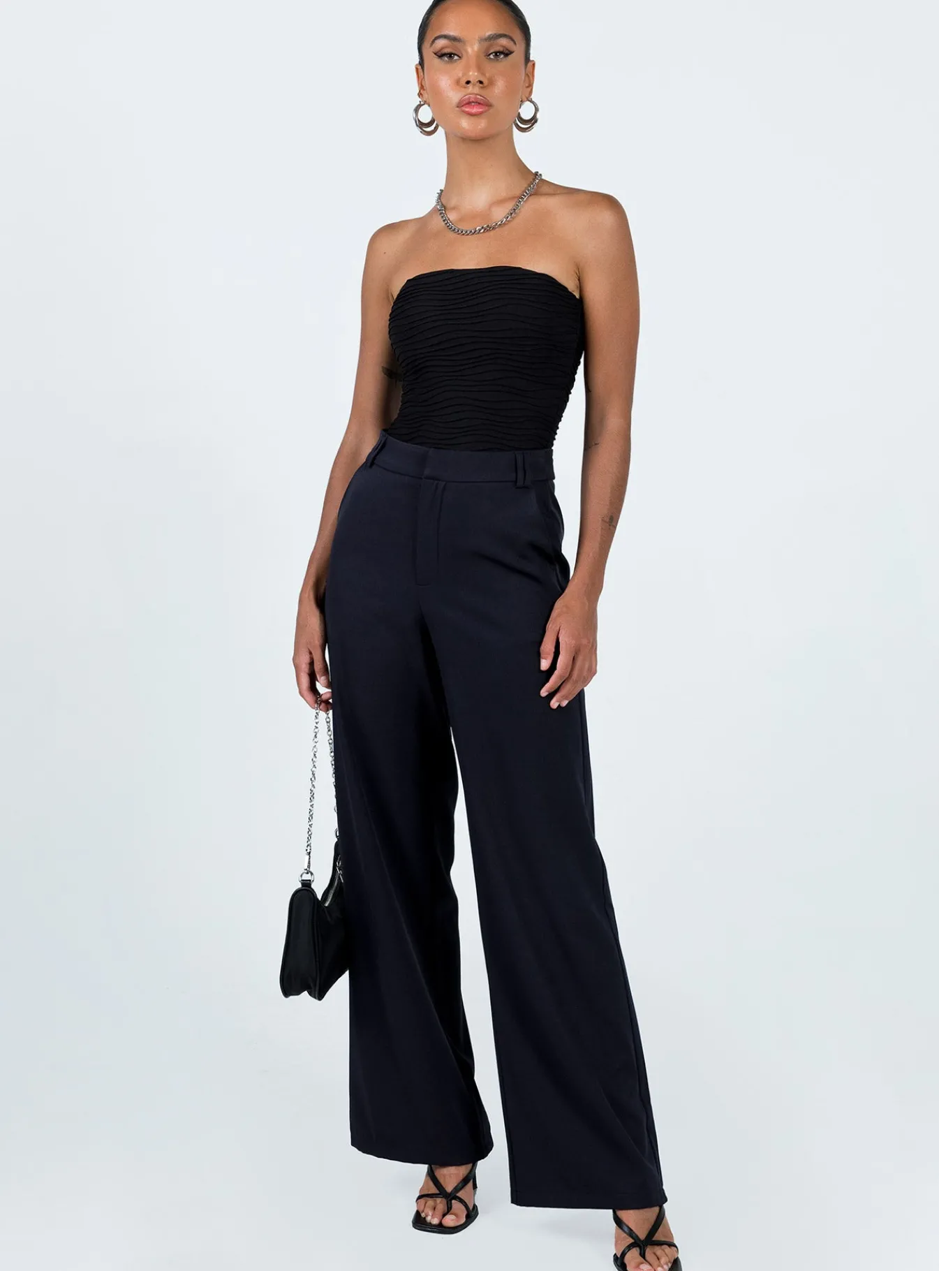Princess Polly Sultan Pants Navy Cheap