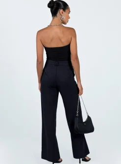 Princess Polly Sultan Pants Navy Cheap