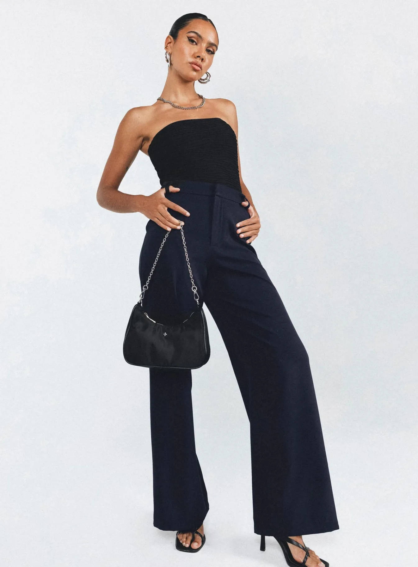 Princess Polly Sultan Pants Navy Cheap