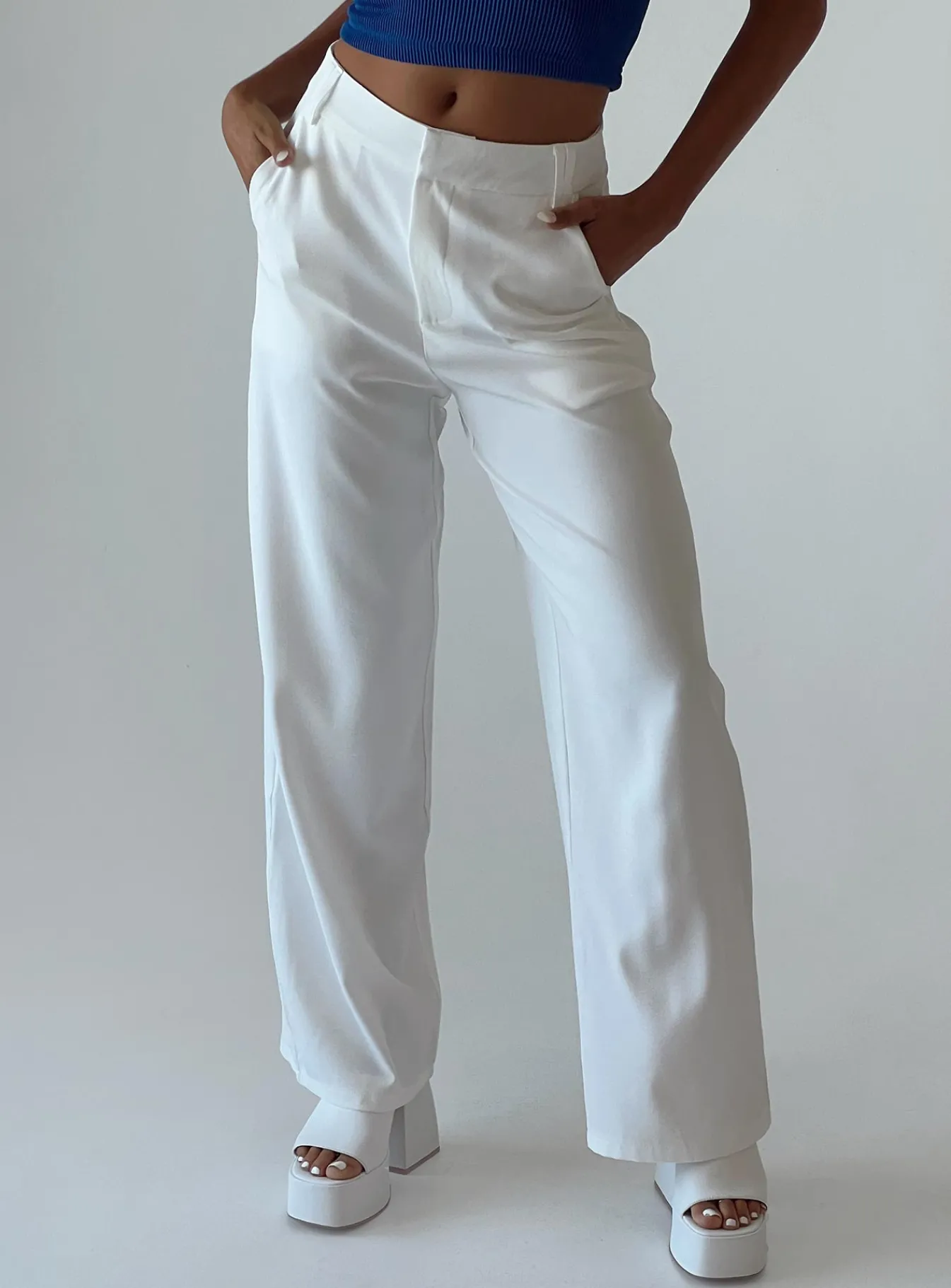 Princess Polly Sultan Pants White Discount