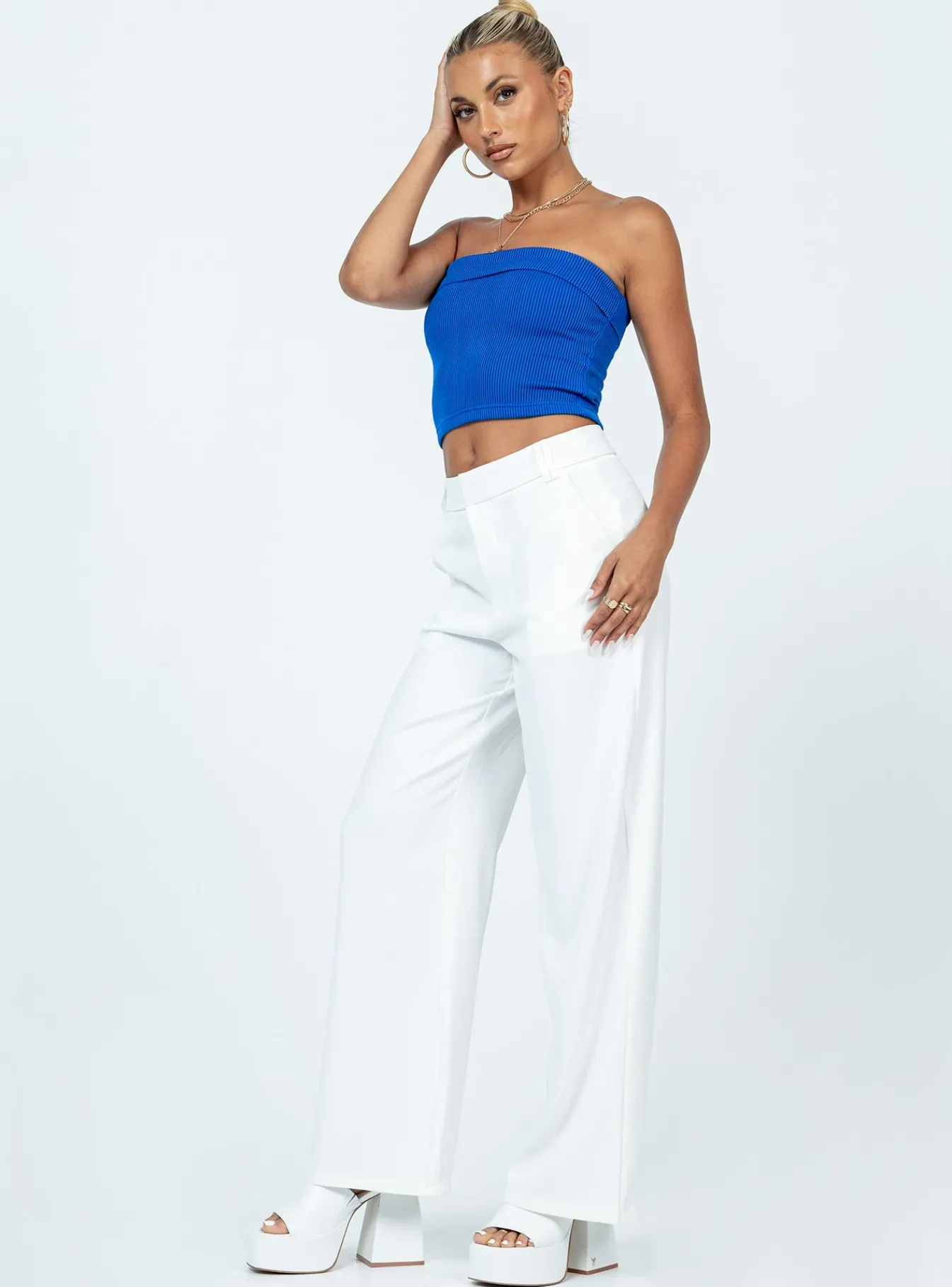 Princess Polly Sultan Pants White Discount