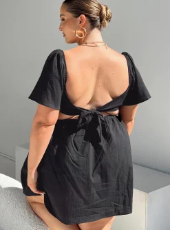 Princess Polly Summer Nights Mini Dresscurve   Black Online