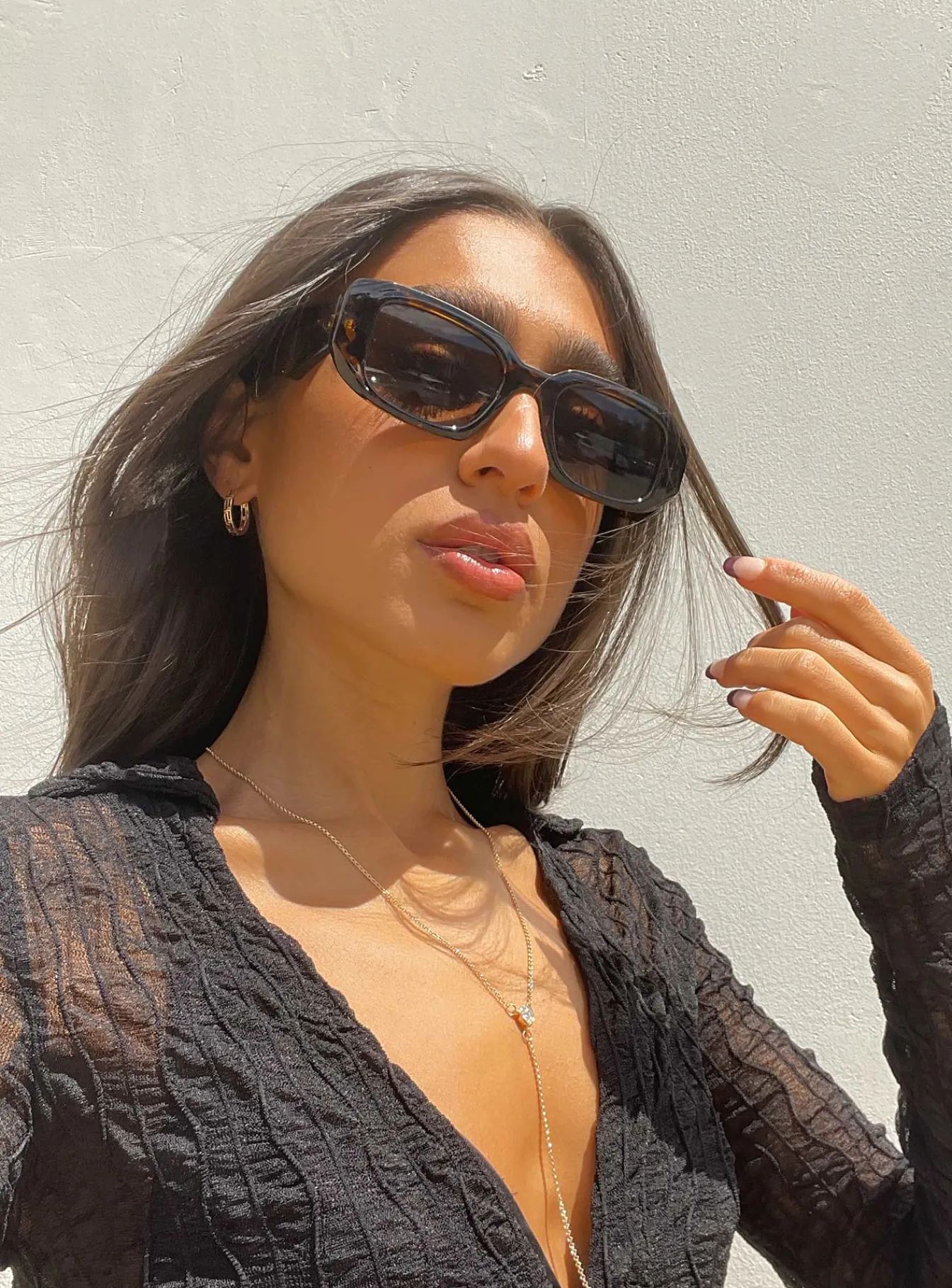 Princess Polly Summerside Sunglasses Tort Discount