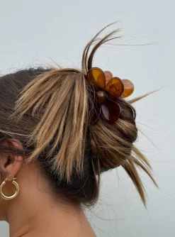 Princess Polly Sun Spirit Hair Clip  Brown Hot