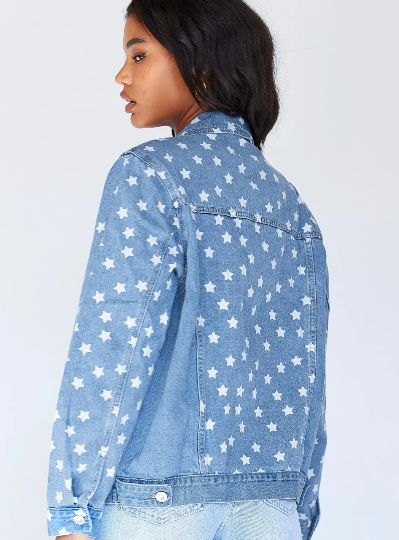 Princess Polly Superstarjacket Denim Clearance