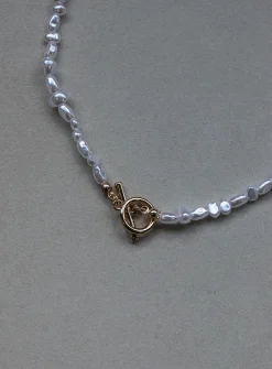 Princess Polly Sutter Pearl Necklace White Best