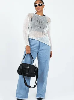Princess Polly Sweeney Sweater White Online