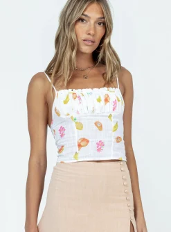 Princess Polly Sweetness Topmulti White Store