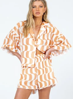 Princess Polly Swiper Set  Orange Cheap