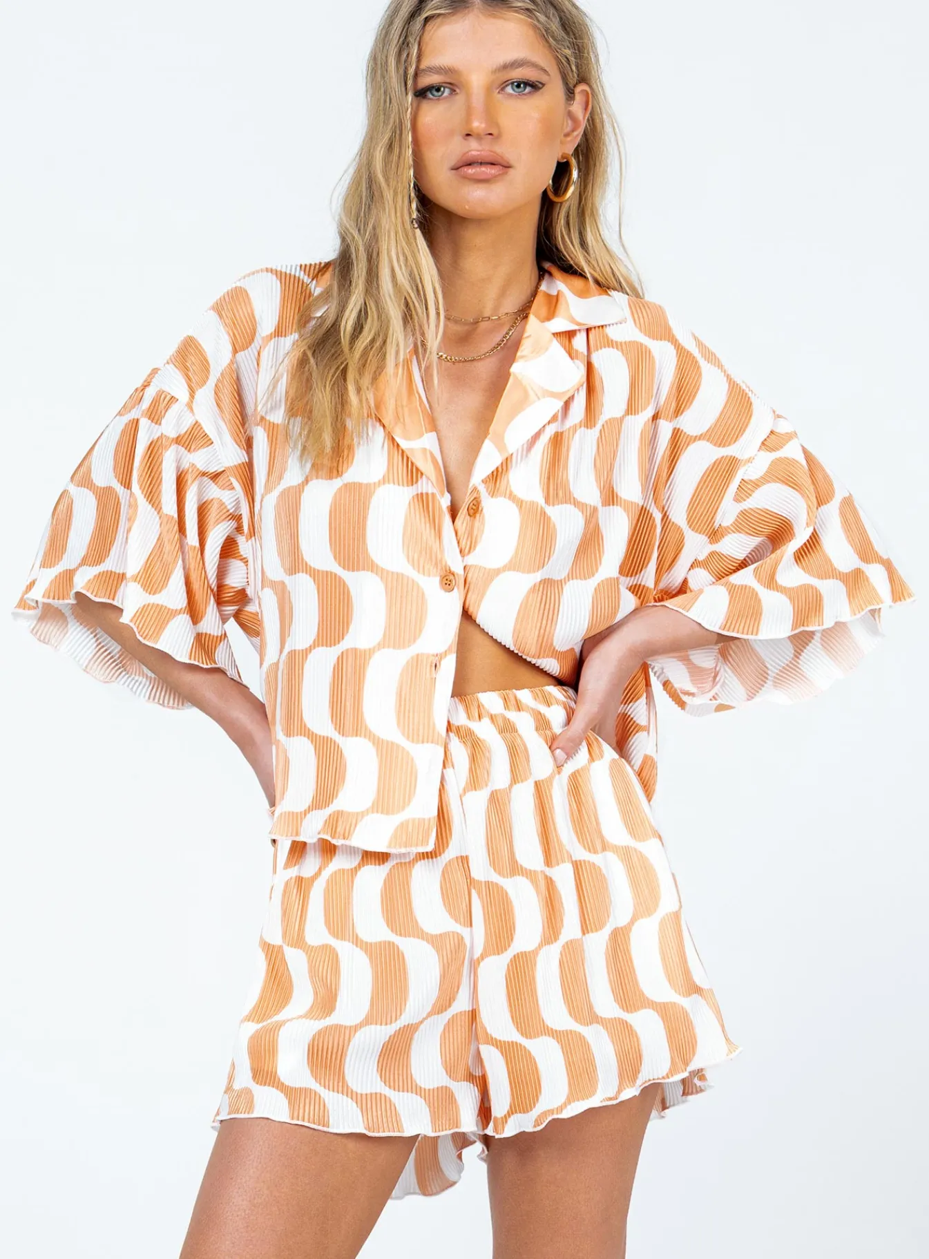 Princess Polly Swiper Set Orange Cheap