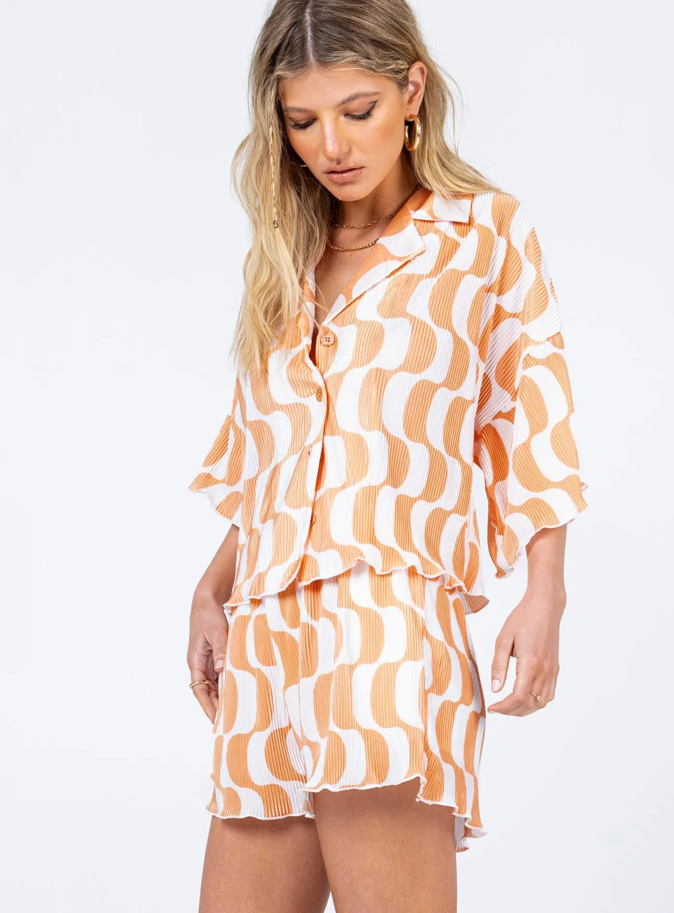 Princess Polly Swiper Set Orange Cheap