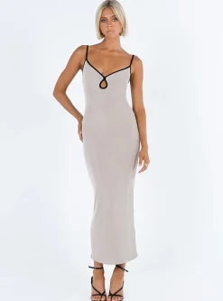 Princess Polly Tahlia Maxi Dress Champagne Hot
