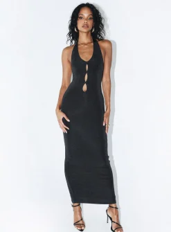 Princess Polly Tahni Maxi Dress Black Best Sale