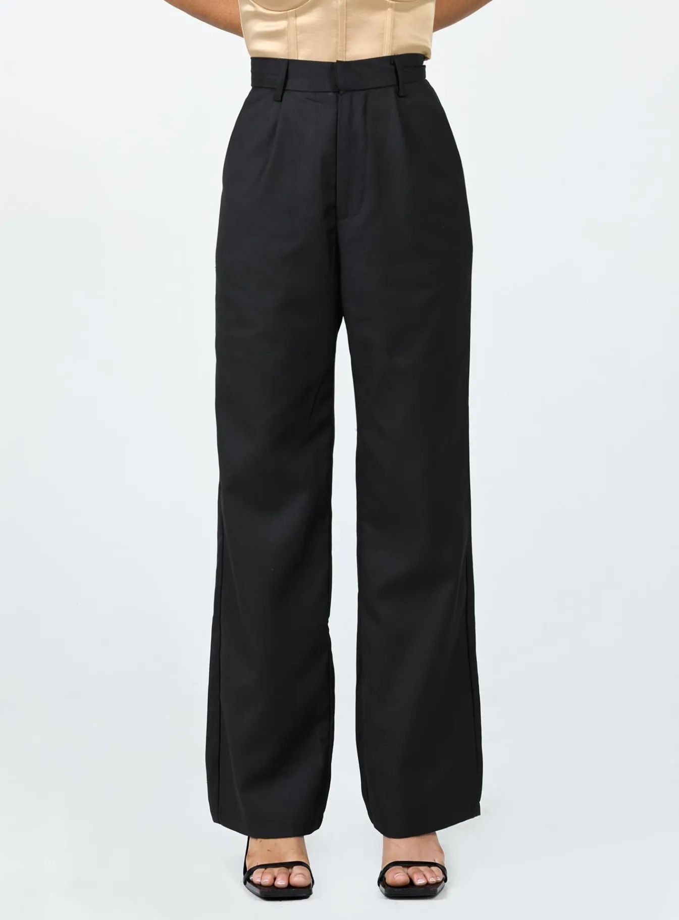 Princess Polly Tahnie Pants Black Best Sale
