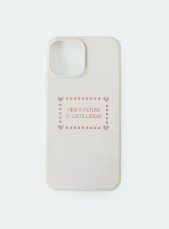 Princess Polly Take A Pic Iphone Case White Shop
