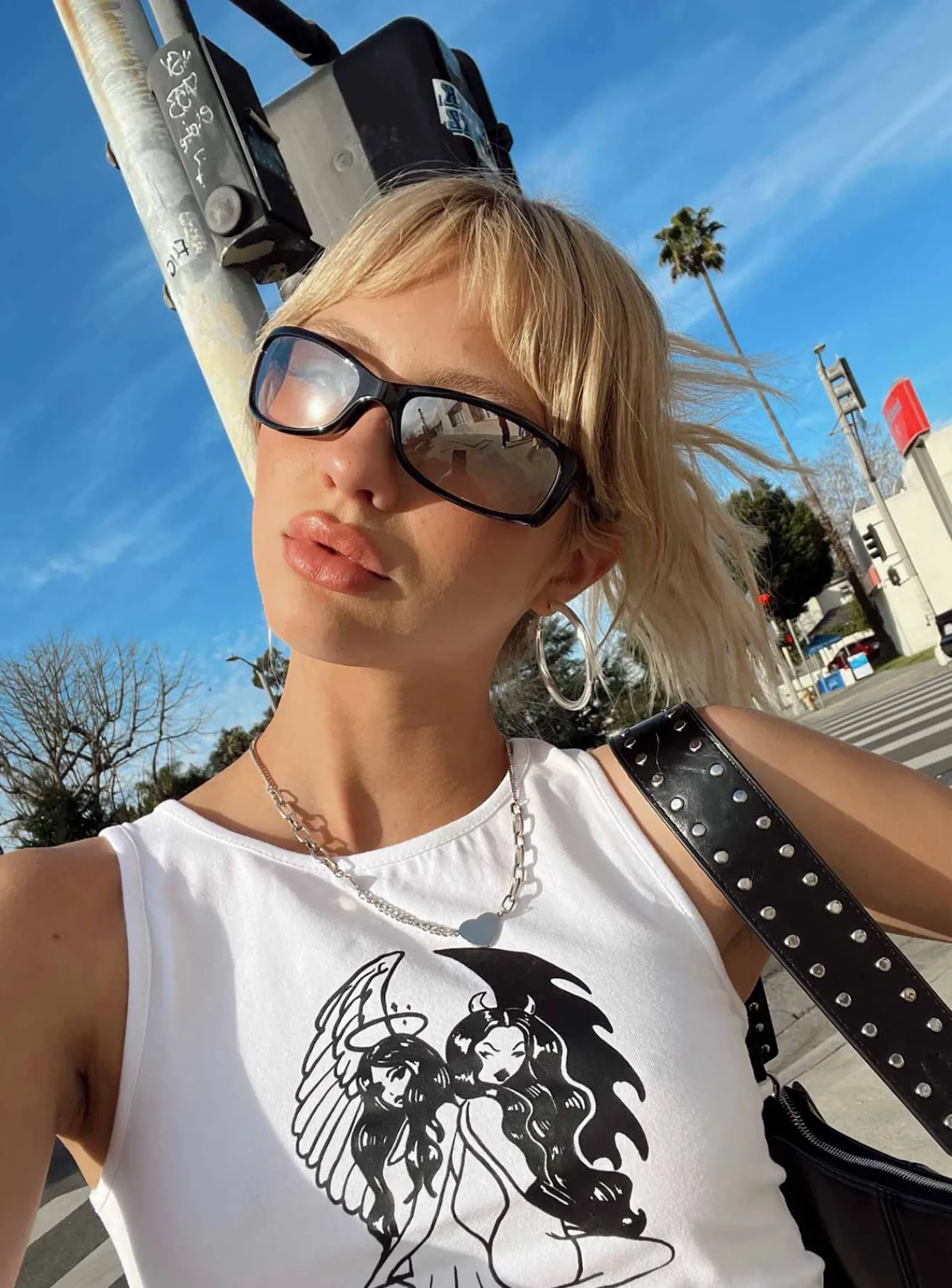Princess Polly Take Me Back Sunglasses/ Grey Black Outlet