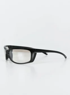 Princess Polly Take Me Back Sunglasses/ Grey Black Outlet