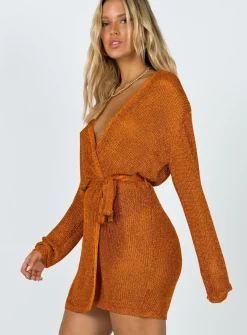 Princess Polly Take Me To Rio Mini Dress Orange Shop