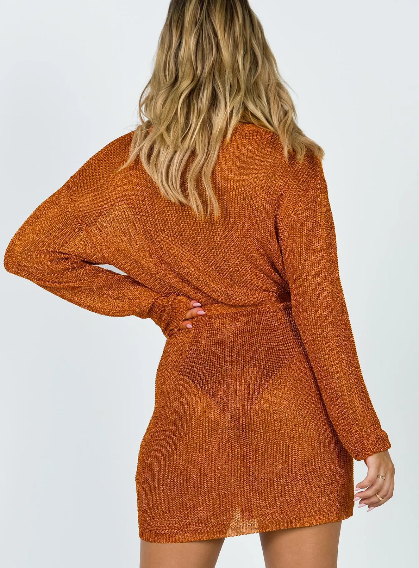 Princess Polly Take Me To Rio Mini Dress Orange Shop